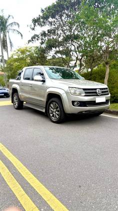 VOLKSWAGEN AMAROK 2.0 HIGHLINE 4X4 CD 16V TURBO INTERCOOLER DIESEL 4P AUTOMÁTICO